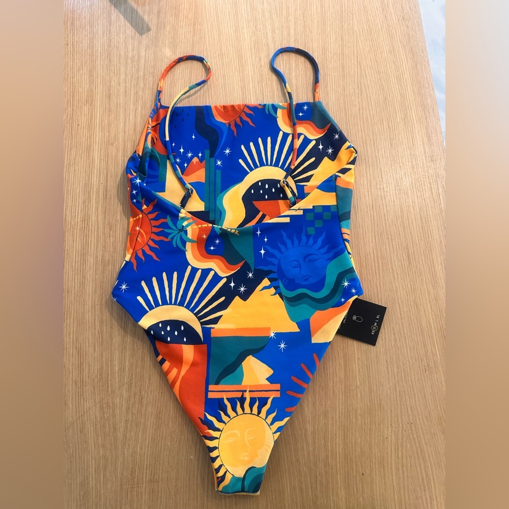 BRAND NEW Skatie Resa Palmero Limited Edition One Piece Swimsuit Size Small - Picture 3 of 7